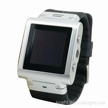 Latest Waterproof Quad-band Hand Watch Mobile Phone